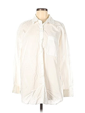 Banana Republic Factory Store Long Sleeve Button-Down Shirt (view 1)