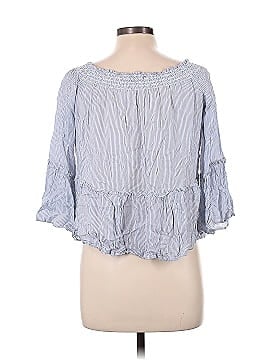 American Eagle Outfitters 3/4 Sleeve Blouse (view 2)