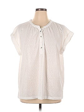 Ann Taylor LOFT Short Sleeve Blouse (view 1)