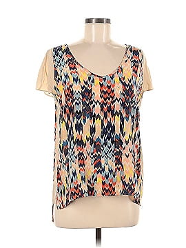 Maeve Short Sleeve Silk Top (view 1)