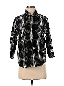 Madewell 3/4 Sleeve Button-Down Shirt (view 1)