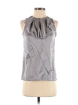 Vince. Sleeveless Silk Top (view 1)