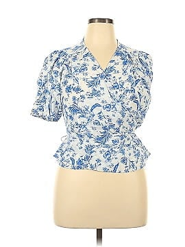 MNG Short Sleeve Blouse (view 1)