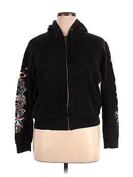 Romeo & Juliet Couture Zip Up Hoodie (view 1)