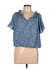 Max Studio Short Sleeve Blouse