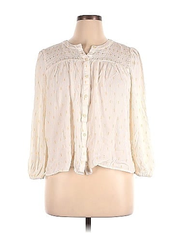 Ann Taylor LOFT 3/4 Sleeve Blouse (view 1)
