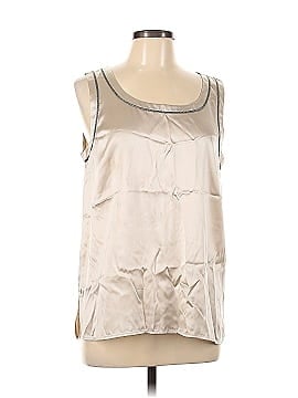 Lafayette 148 New York Sleeveless Silk Top (view 1)