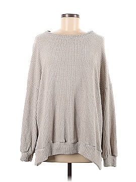 Pink Lily Pullover Sweater (view 1)