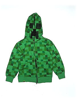 Minecraft Zip Up Hoodie (view 1)