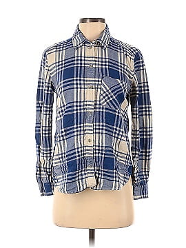 American Eagle Outfitters Long Sleeve Button-Down Shirt (view 1)