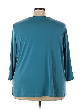 Susan Graver 3/4 Sleeve Top (view 2)