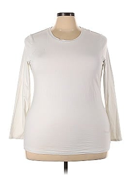 Lord & Taylor 3/4 Sleeve T-Shirt (view 1)