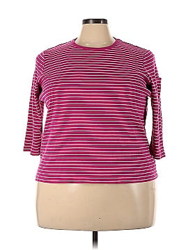 Lauren by Ralph Lauren 3/4 Sleeve Top (view 1)