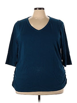 Lane Bryant 3/4 Sleeve T-Shirt (view 1)