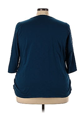 Lane Bryant 3/4 Sleeve T-Shirt (view 2)