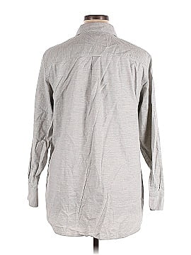 Banana Republic Factory Store Long Sleeve Button-Down Shirt (view 2)