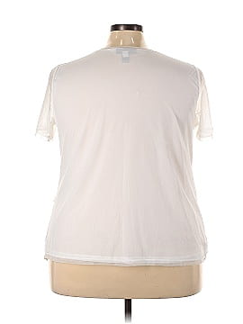 INC International Concepts Short Sleeve Blouse (view 2)