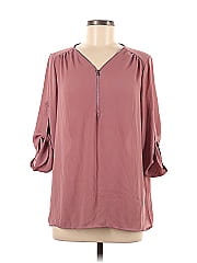 Emery Rose 3/4 Sleeve Blouse