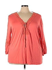 Suzanne Betro 3/4 Sleeve Blouse