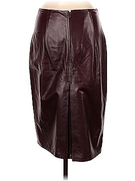 Elie Tahari Leather Skirt (view 2)