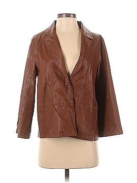 By Anthropologie Faux Leather Jacket (view 1)