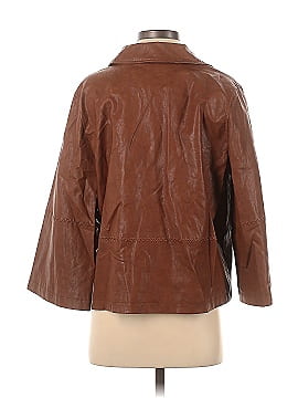 By Anthropologie Faux Leather Jacket (view 2)