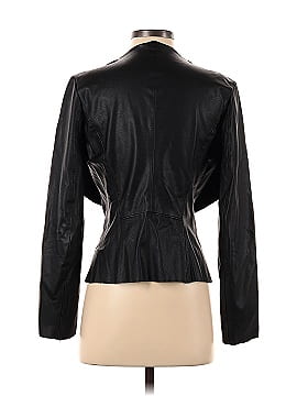 Zara Basic Faux Leather Jacket (view 2)