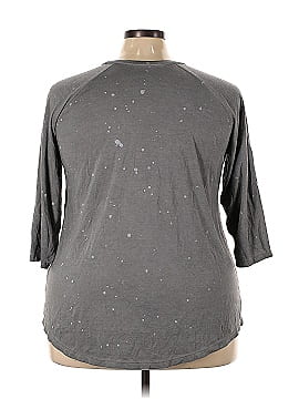 Torrid 3/4 Sleeve T-Shirt (view 2)