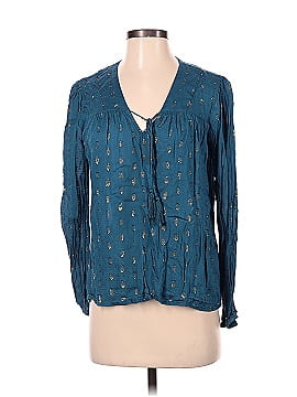 Blue Rain Long Sleeve Blouse (view 1)