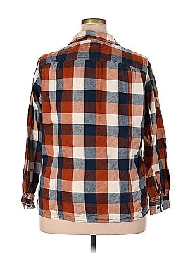 Duluth Trading Co. 3/4 Sleeve Button-Down Shirt (view 2)