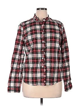 J.Crew Factory Store Long Sleeve Button-Down Shirt (view 1)