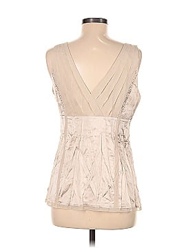 White House Black Market Sleeveless Silk Top (view 2)