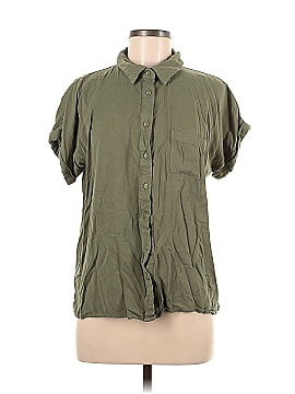 Lulus Short Sleeve Button-Down Shirt (view 1)