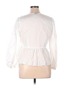 Who What Wear 3/4 Sleeve Blouse (view 2)