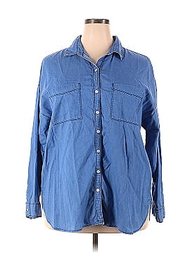 Old Navy Long Sleeve Button-Down Shirt (view 1)