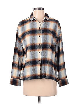 Madewell 3/4 Sleeve Button-Down Shirt (view 1)