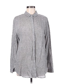 Lafayette 148 New York Long Sleeve Button-Down Shirt (view 1)