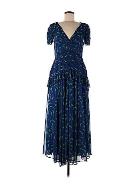 Self-Portrait Printed Crescent Dress (view 1)