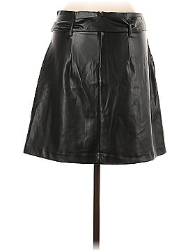 Banana Republic Factory Store Faux Leather Skirt (view 2)