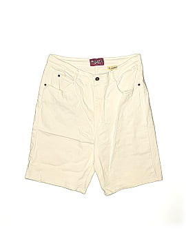 Denim & Co Khaki Shorts (view 1)