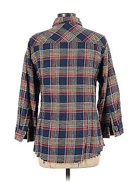 NSF 3/4 Sleeve Button-Down Shirt (view 2)