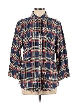 NSF 3/4 Sleeve Button-Down Shirt (view 1)