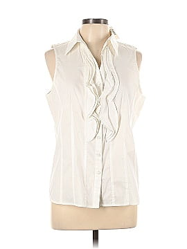 Jennifer & Grace Sleeveless Button-Down Shirt (view 1)