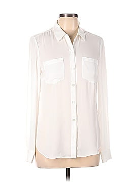 White House Black Market Long Sleeve Blouse (view 1)