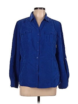 Roz & Ali Long Sleeve Button-Down Shirt (view 1)