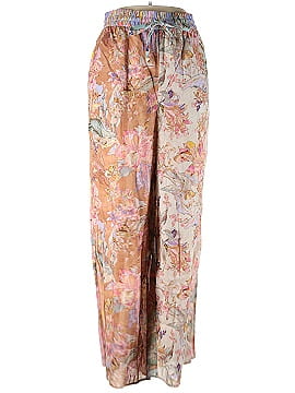 Zimmermann Cira Wide-Leg Floral Linen Pants (view 1)