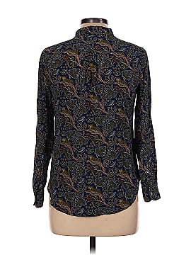 J.Crew Long Sleeve Silk Top (view 2)