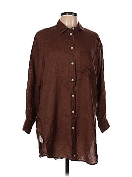 Gap 3/4 Sleeve Button-Down Shirt (view 1)