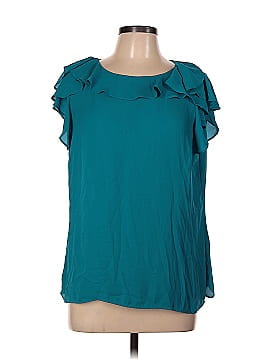 Worthington Short Sleeve Blouse (view 1)