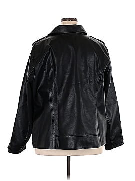 Lane Bryant Faux Leather Jacket (view 2)